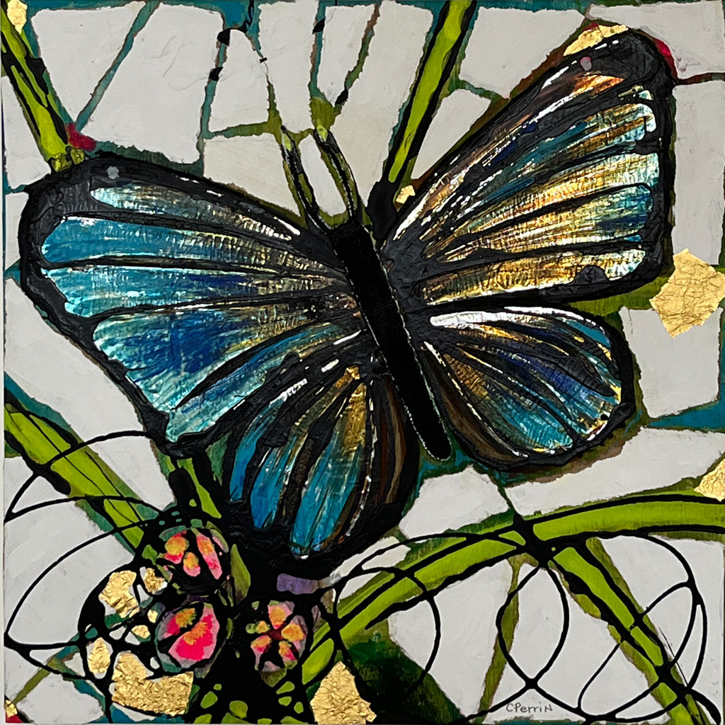 Morpho Blue Butterfly