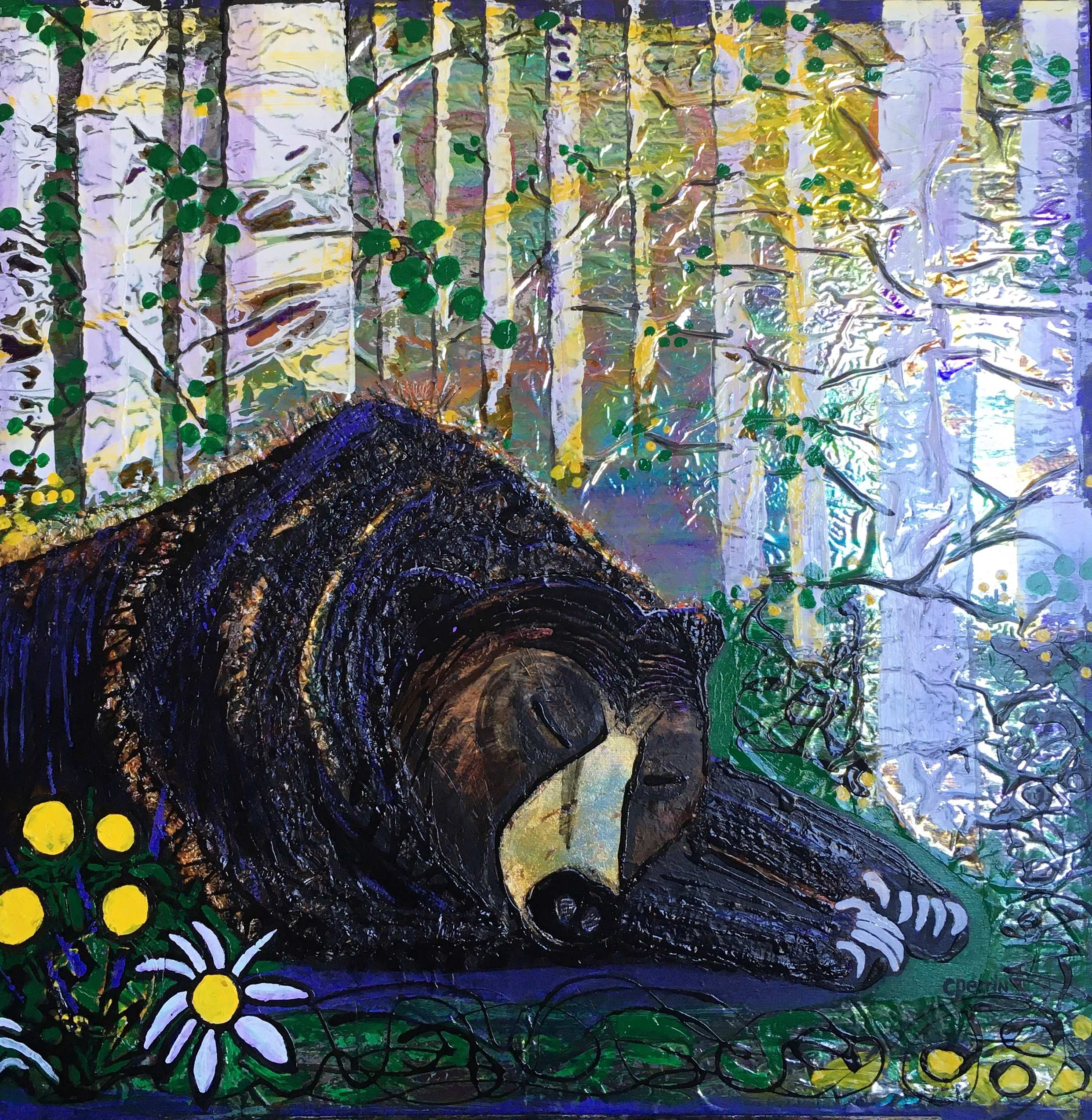 Chocolate Grizzly Bear