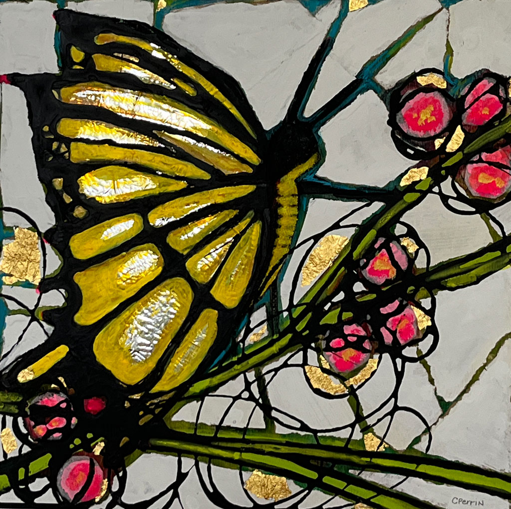 Yellow Swallow Tail Butterfly