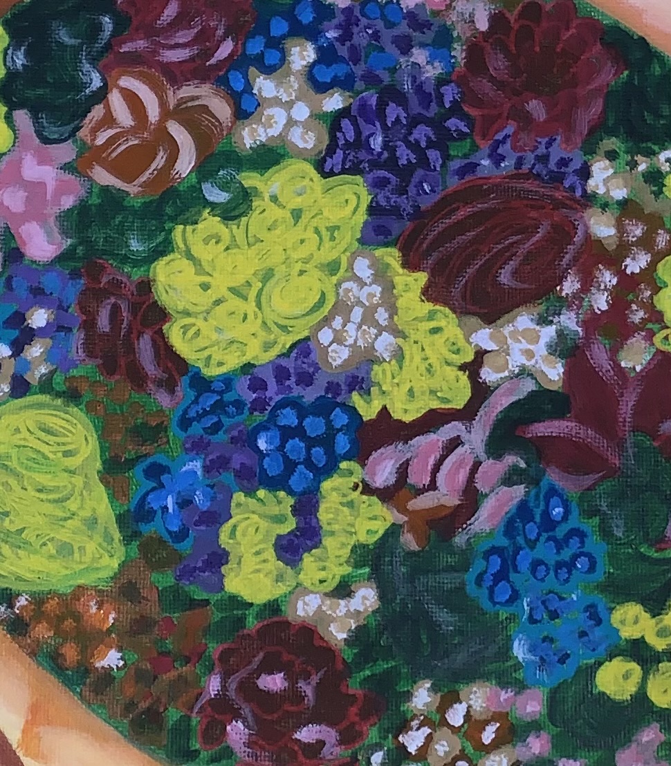 Tableau artistique « Unité autour de la Terre »