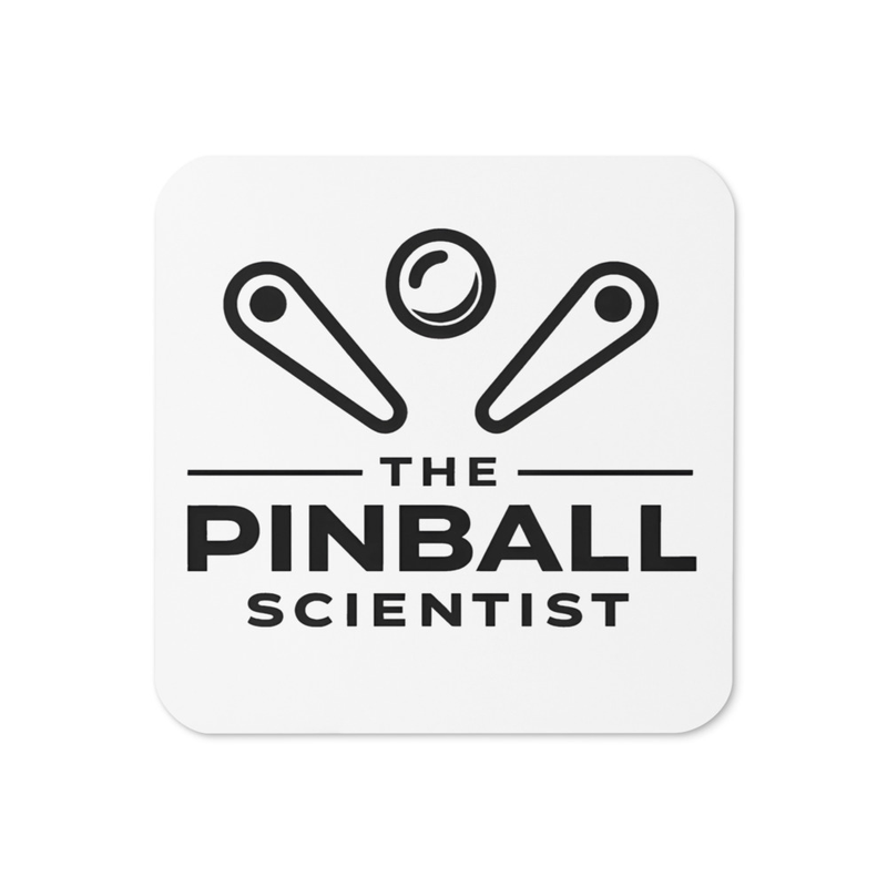 The Pinball Scientist Coaster