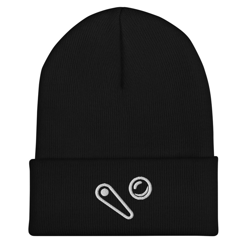 Embroidered Pinball Beanie