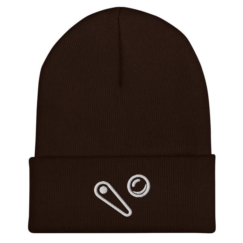 Embroidered Pinball Beanie