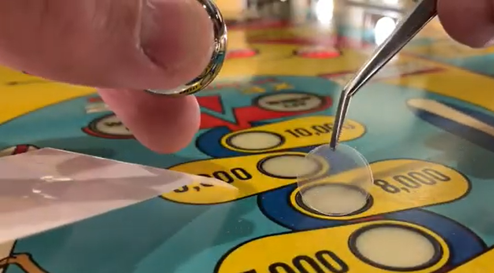 Insert Leveling Mylar Stickers 