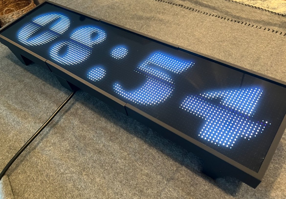 Color DMD Animated Clock (Pinball and Arcade Animations)