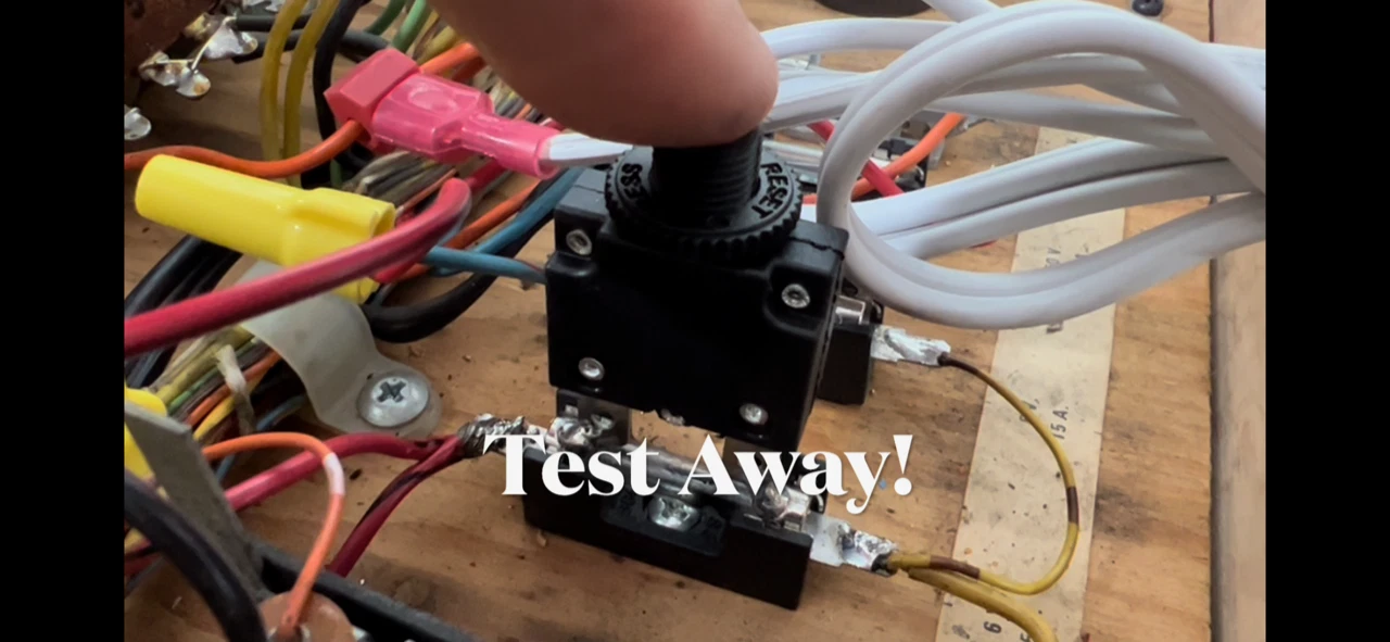 Pinball and Arcade Resettable Fuse Breaker Kit