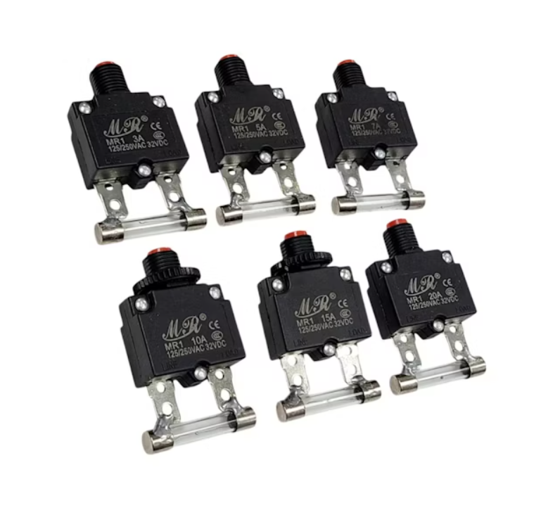 Pinball and Arcade Resettable Fuse Breaker Kit