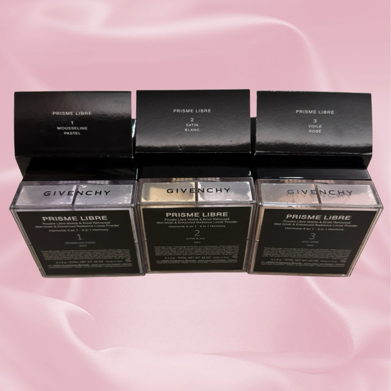 G I V E N C H Y Pr!sme L!bre Illuminating & Color Correcting Loose Powder