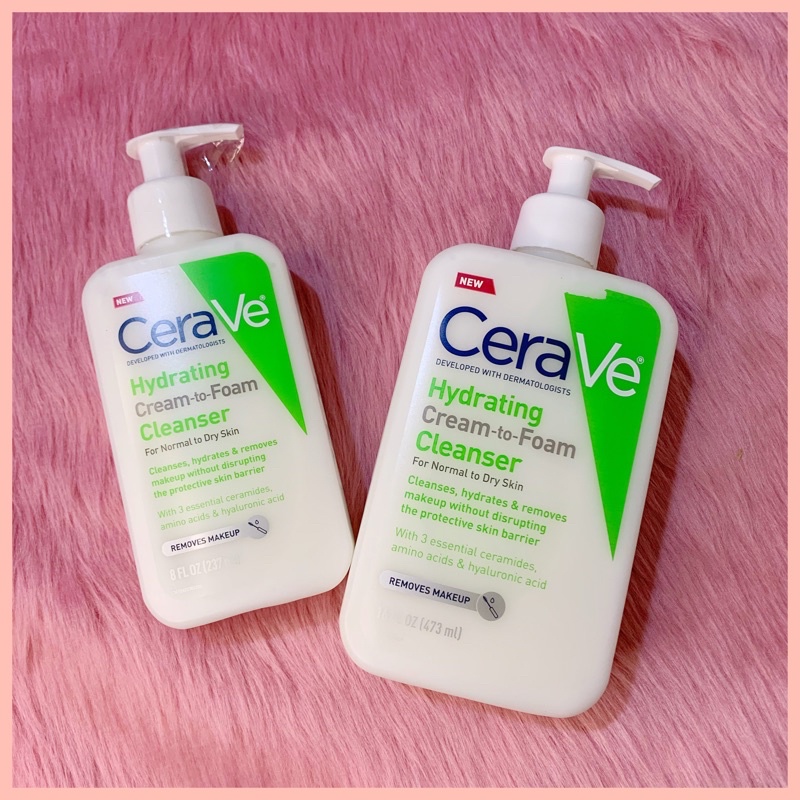 CeraVe Hydrating Cream-to-Foam Cleanser 8oz