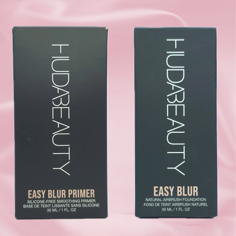 HUDA BEAUTY Easy Blur Natural Airbrush Foundation and Primer