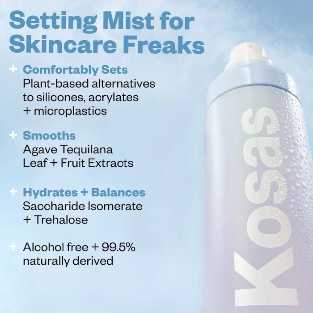 Kosas Cloud Set Airy Setting Spray + Smoothing Mist