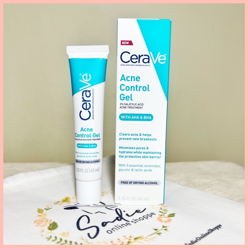 CeraVe Salicylic Acid Acne Control Gel Exp 02/2026