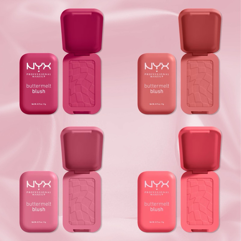 NYX Professional Makeup Buttermelt Pressed Powder Blush