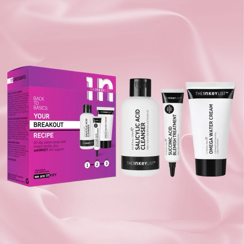 The Inkey List Back to Basic Set - Breakout Recipe