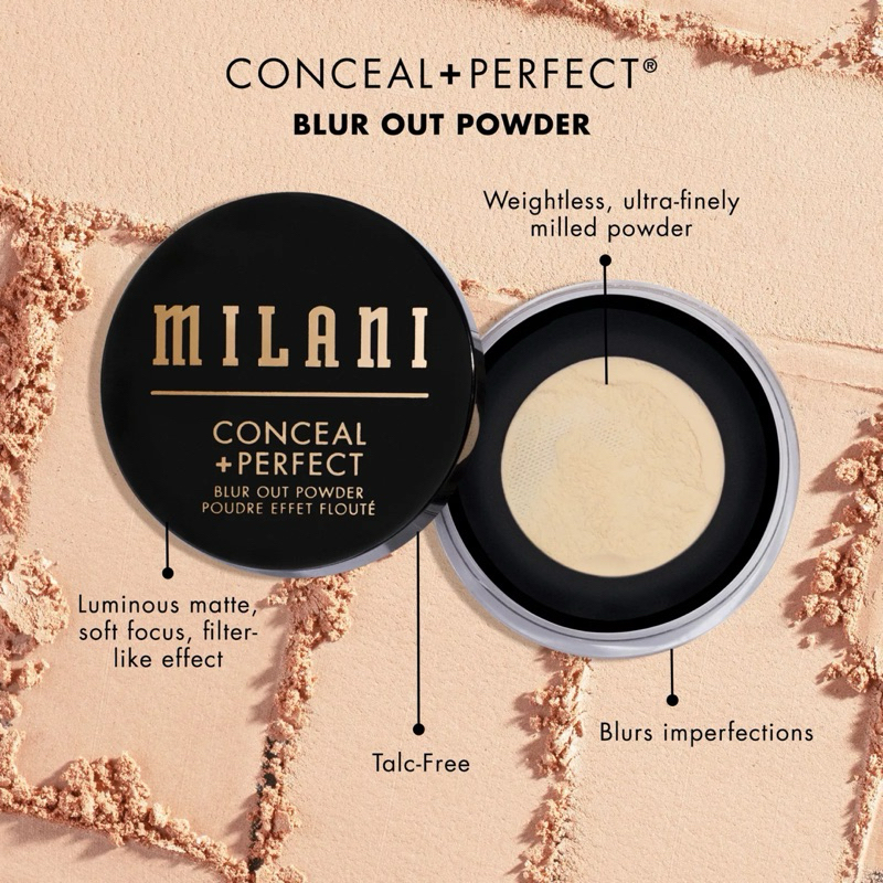 Milani Conceal + Perfect Blur Out Powder