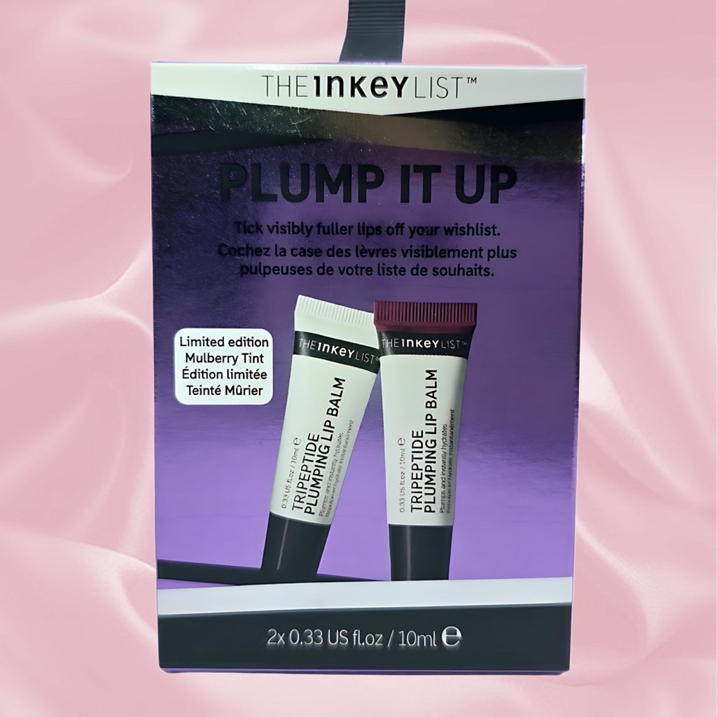 THE INKEY LIST Plump It Up Lip Duo Set