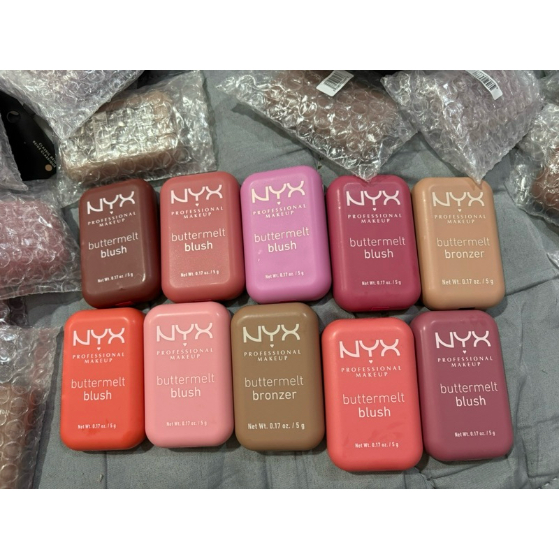 NYX Professional Makeup Buttermelt Pressed Powder Blush