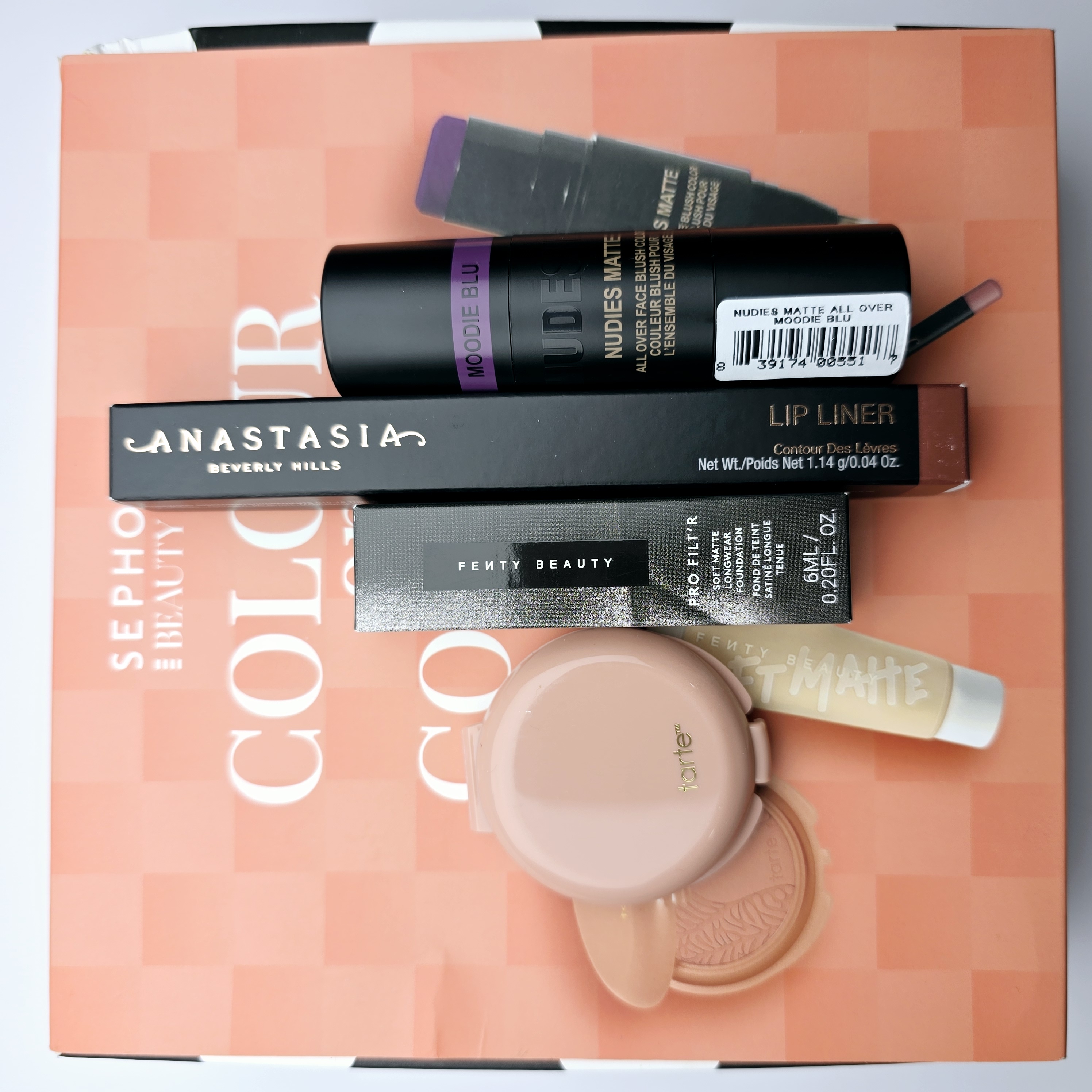 Sephora Beauty Class Colour on Colour Set (with Full Size Nudestix Blush)