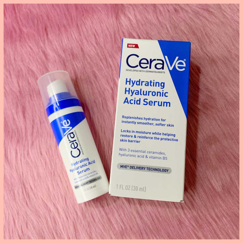 Cerave Hydrating Hyaluronic Acid Serum 1oz
