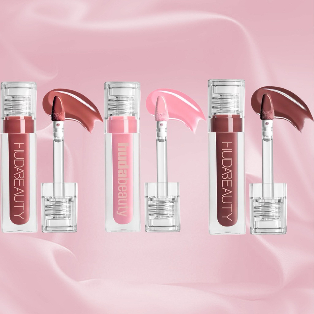 HUDA BEAUTY Faux Filler Shiny Non-Sticky Lip Gloss