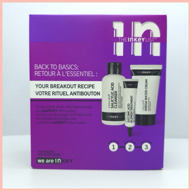 The Inkey List Back to Basic Set - Breakout Recipe