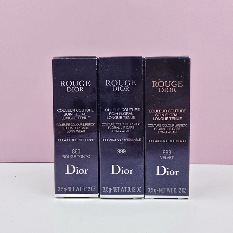 AUTHENTIC LIMITED STOCKS - D I O R Rouge D I O R Lipstick