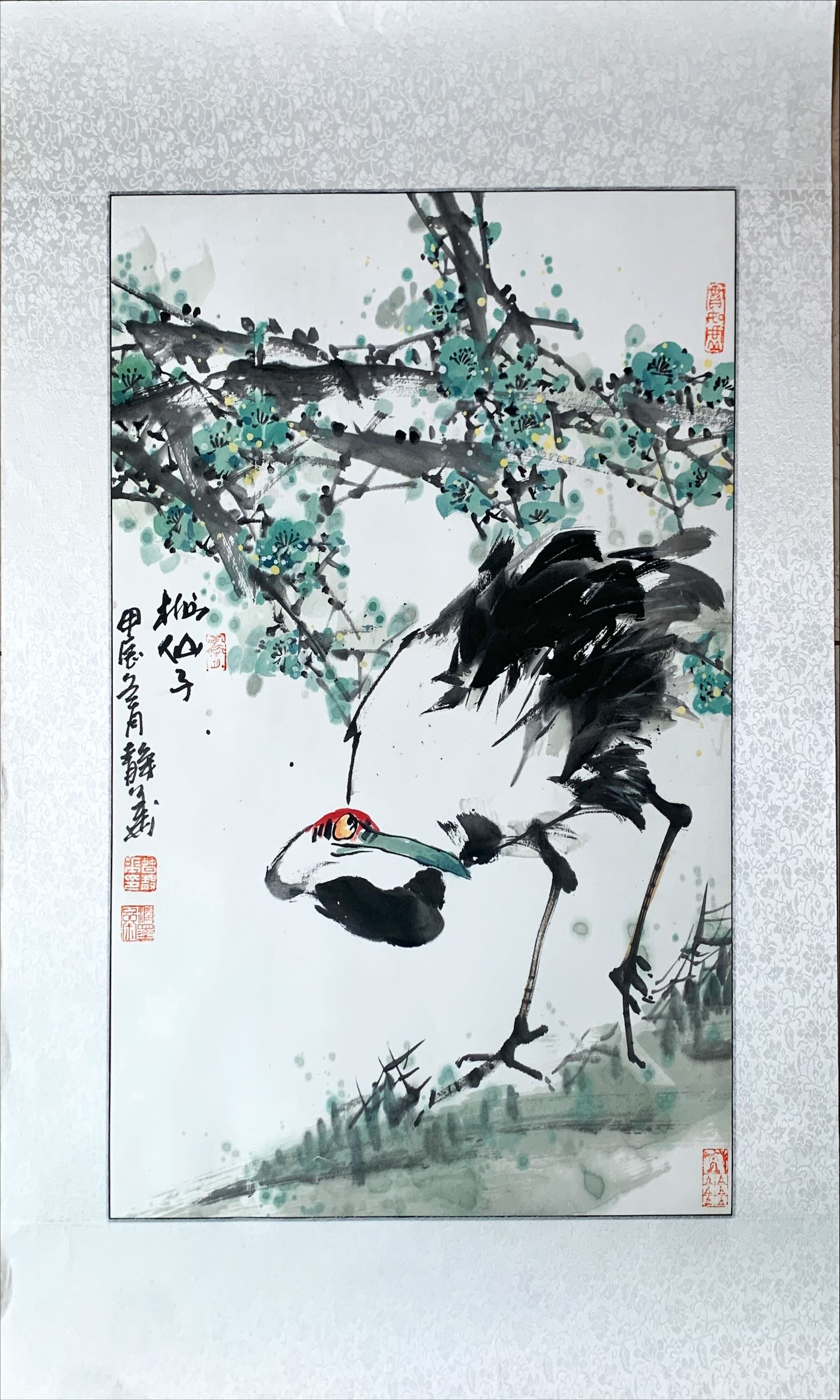 Traditional Chinese Crane Painting