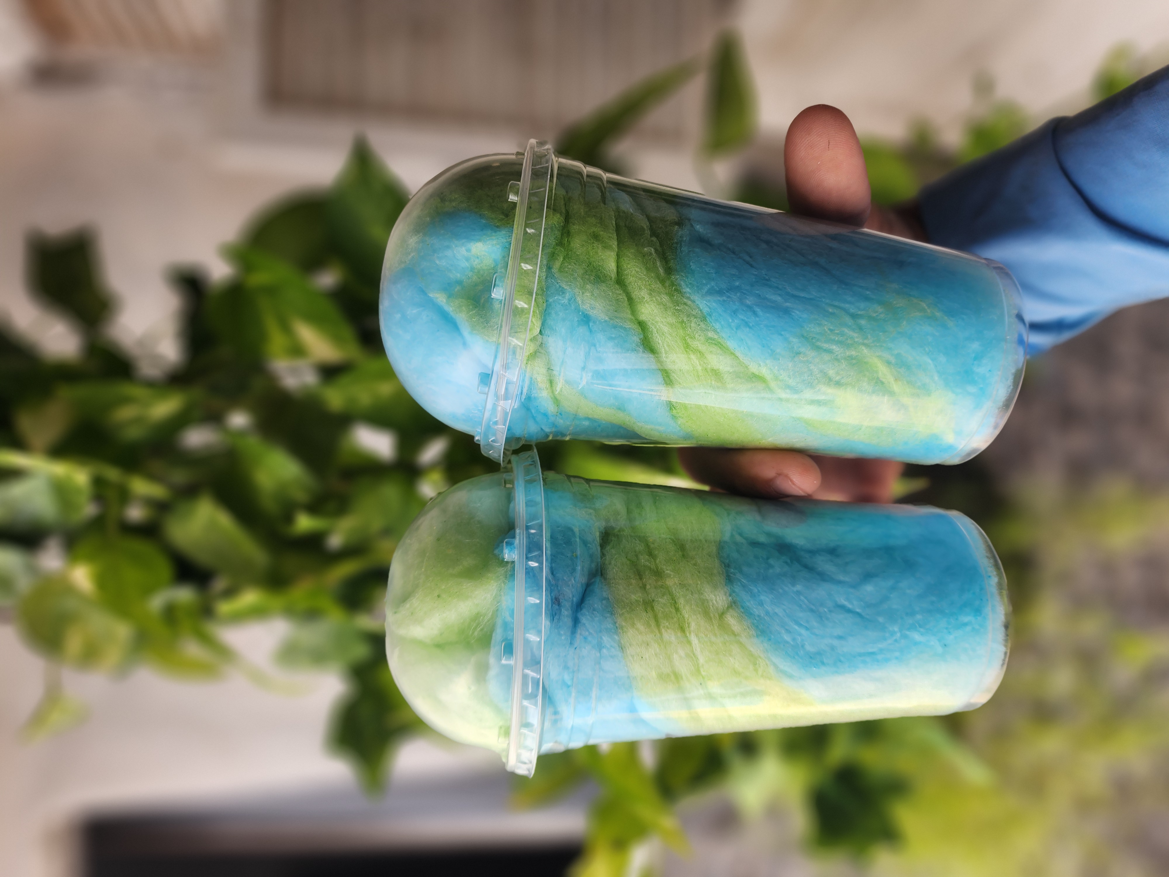 Algodão Doce No Copo Bolha 500ml (MESCLADO)