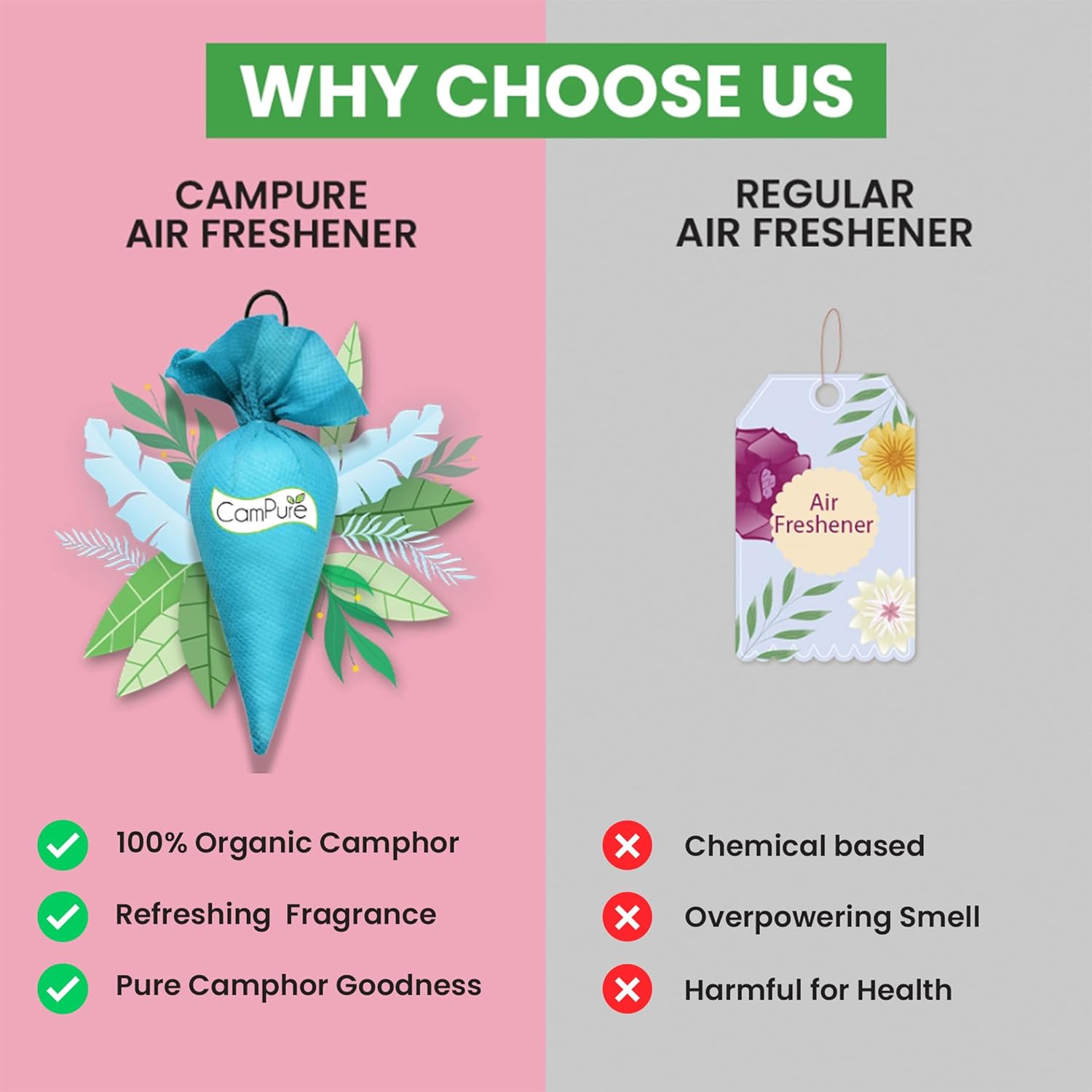 Camph Air 100% Organic Air Freshener
