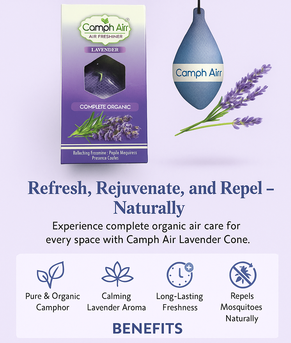 Camph Air 100% Organic Air Freshener