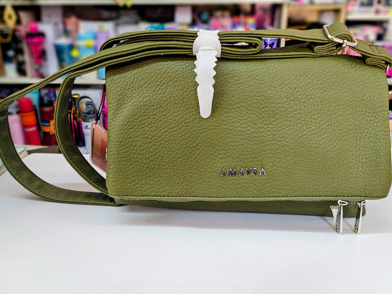 Bolso verde AMAYSA