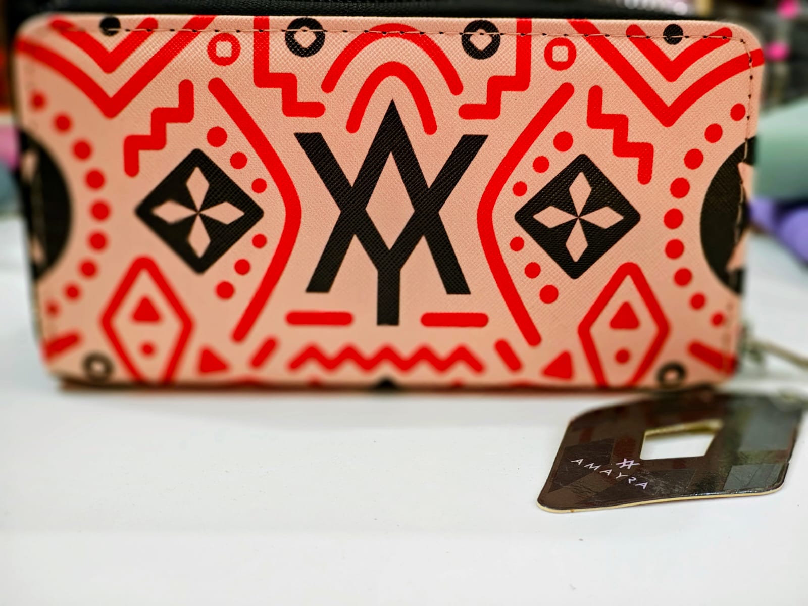 Cartera estampada