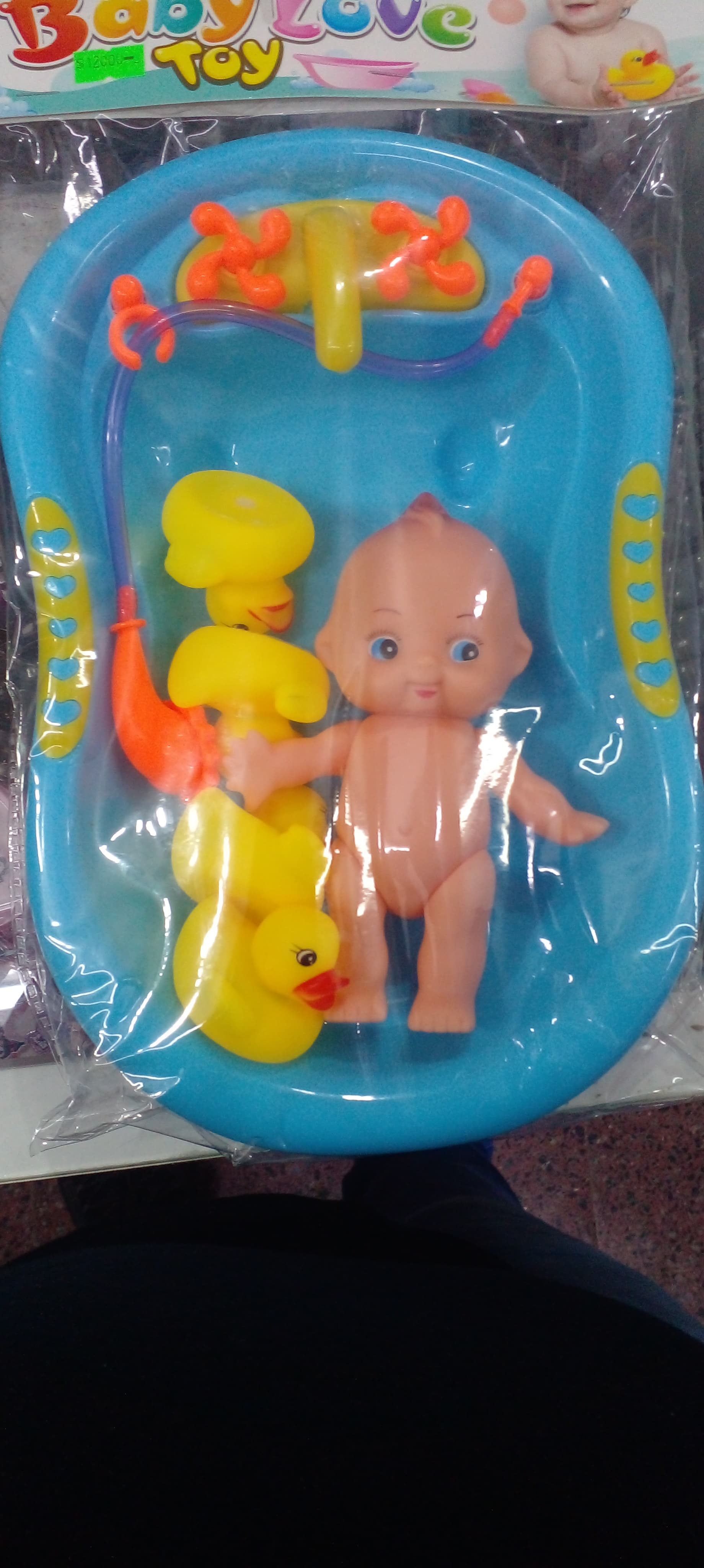 Set de baño para muñeca