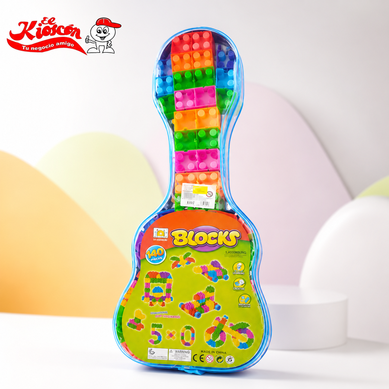 Set de Bloques en Estuche de Guitarra