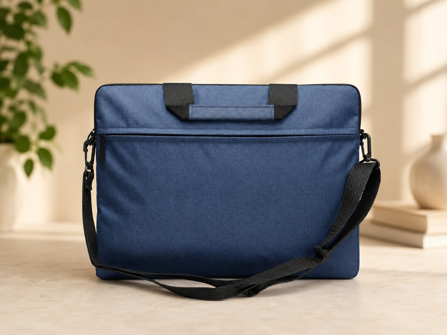 Maletín para portátil azul