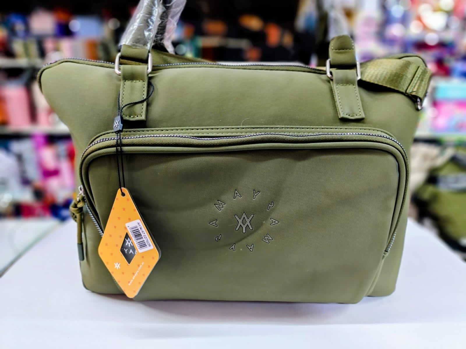 Bolso verde oliva para mujer