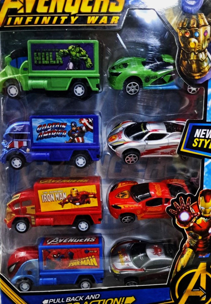 Set de coches Avengers Infinity War