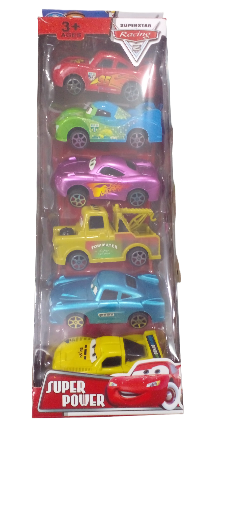 Set de autos de juguete 7 cards