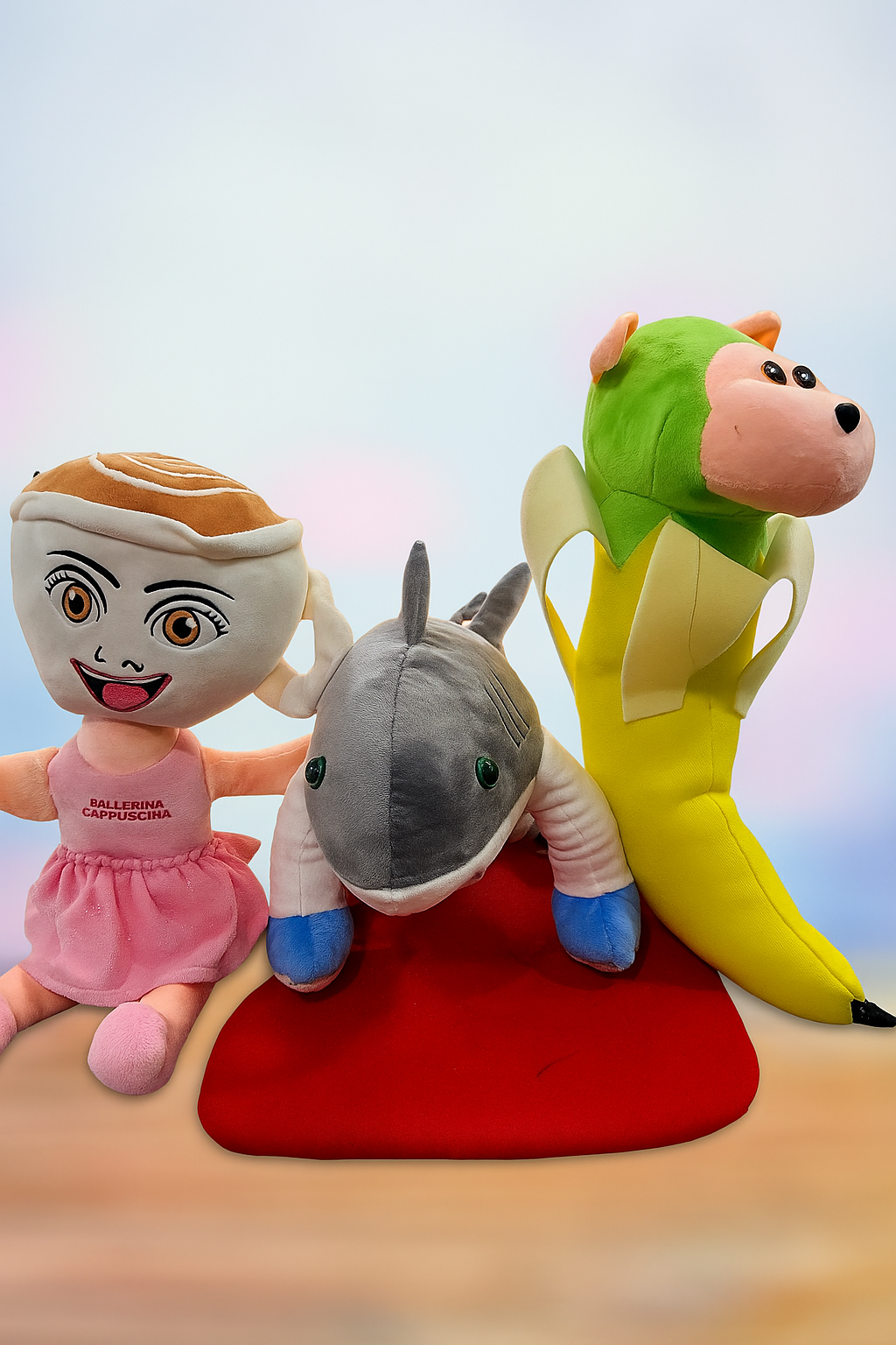 Peluches de los brainrot