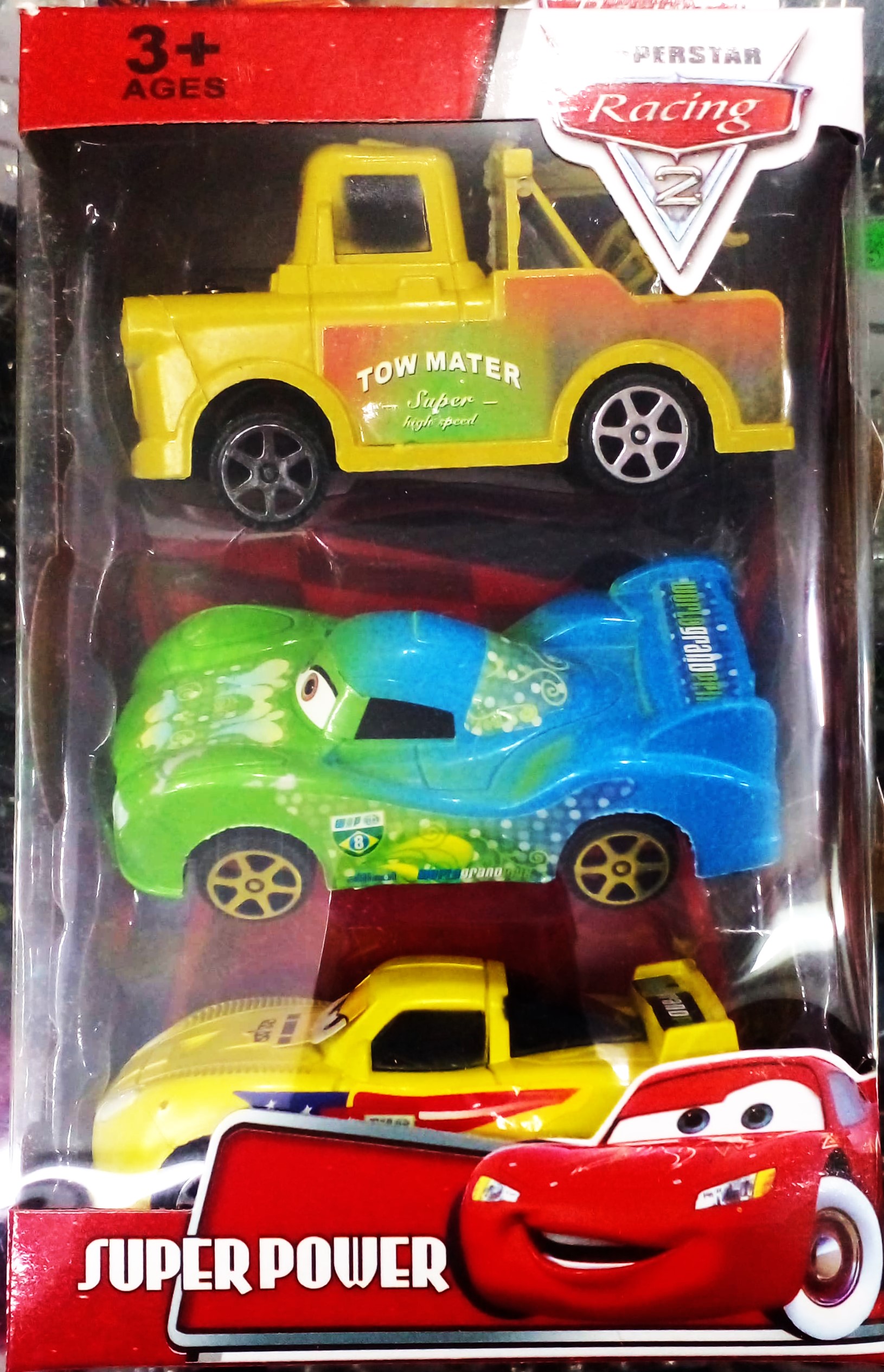 Set de autos Cars
