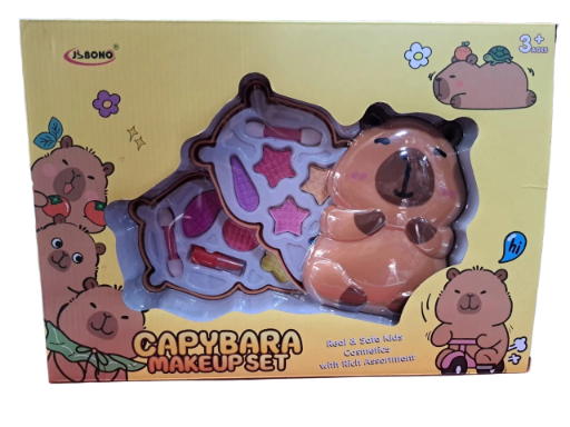 Set de maquillaje de capibara