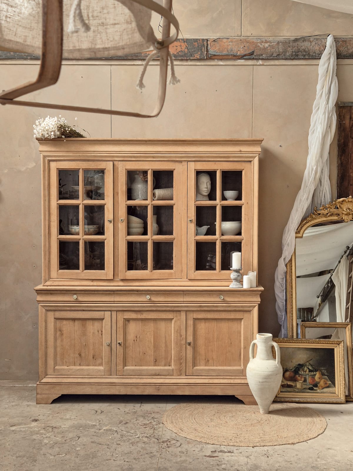Buffet en bois vintage