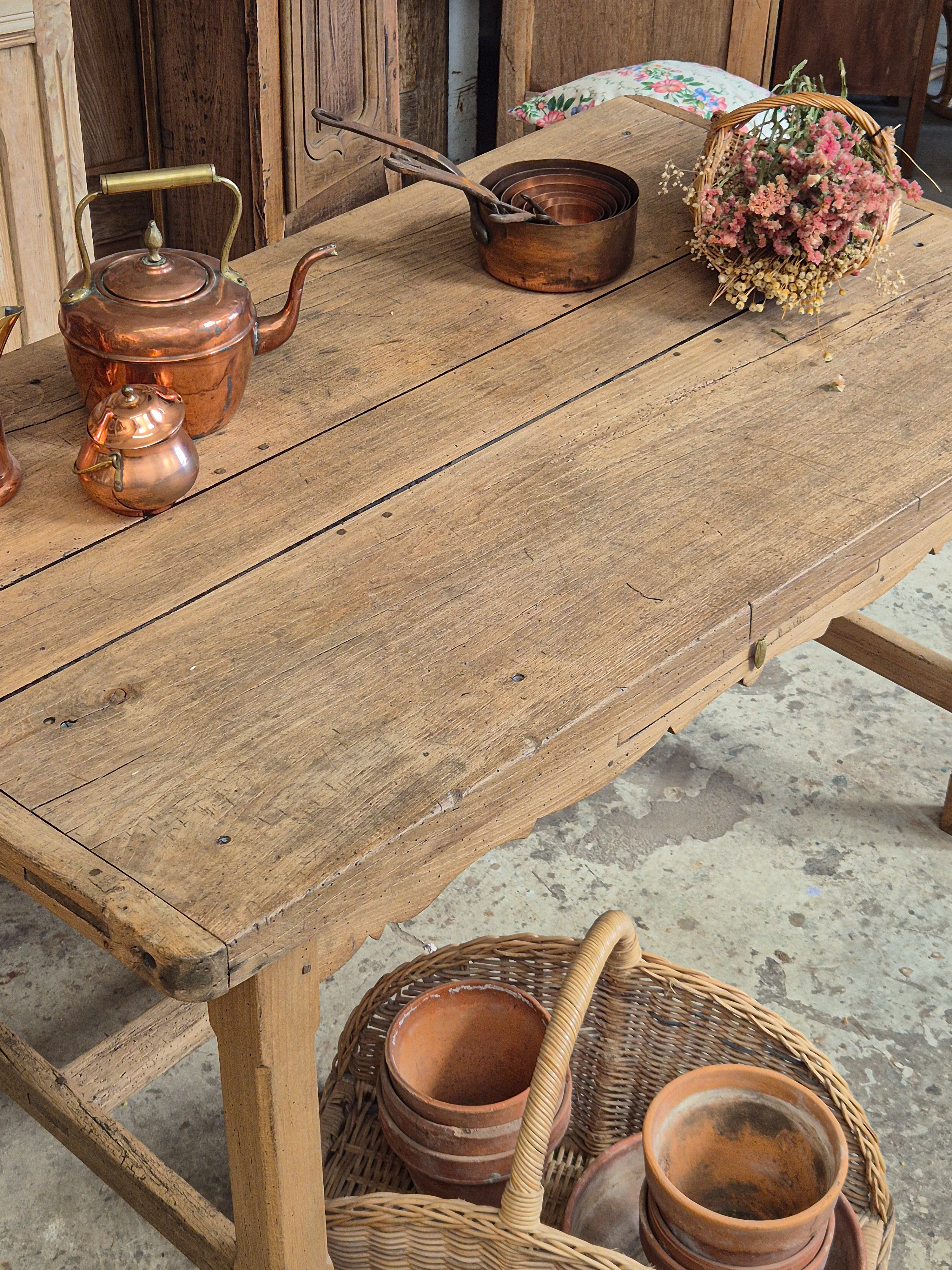 L'ancienne table de boucher