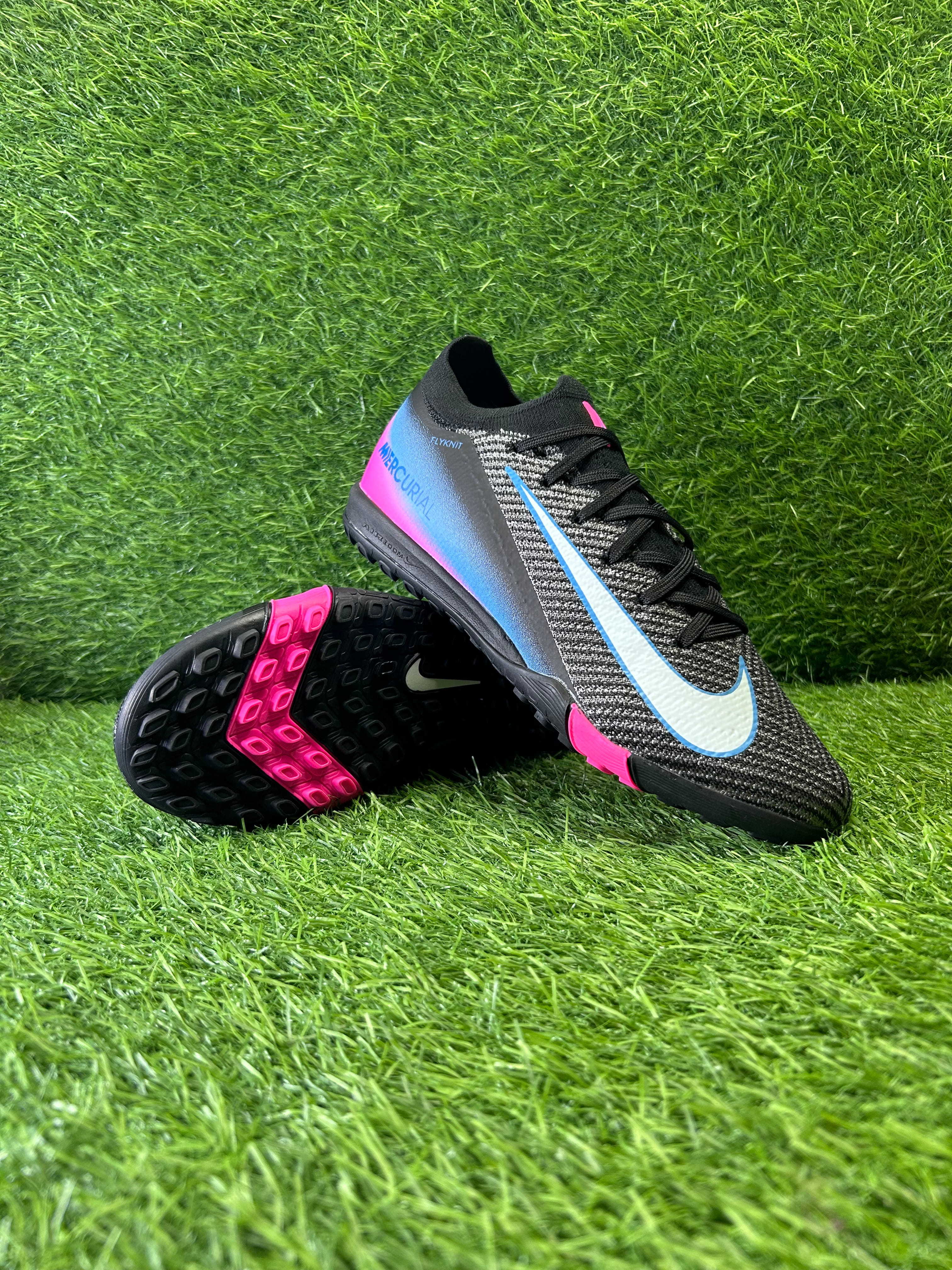 Mercurial Vapor 16 Black Custom Colourway TF