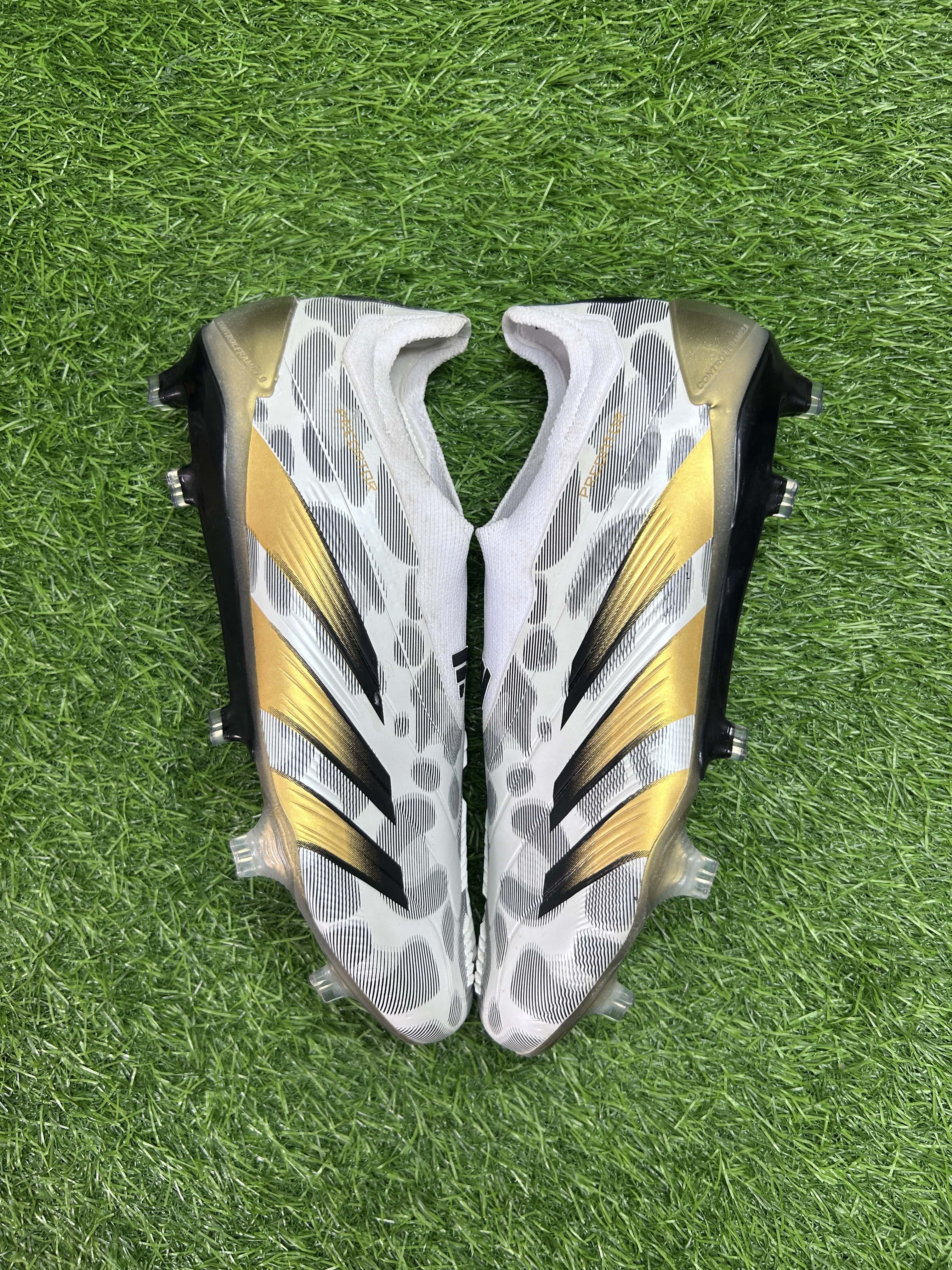 Predator 30 white gold laceless