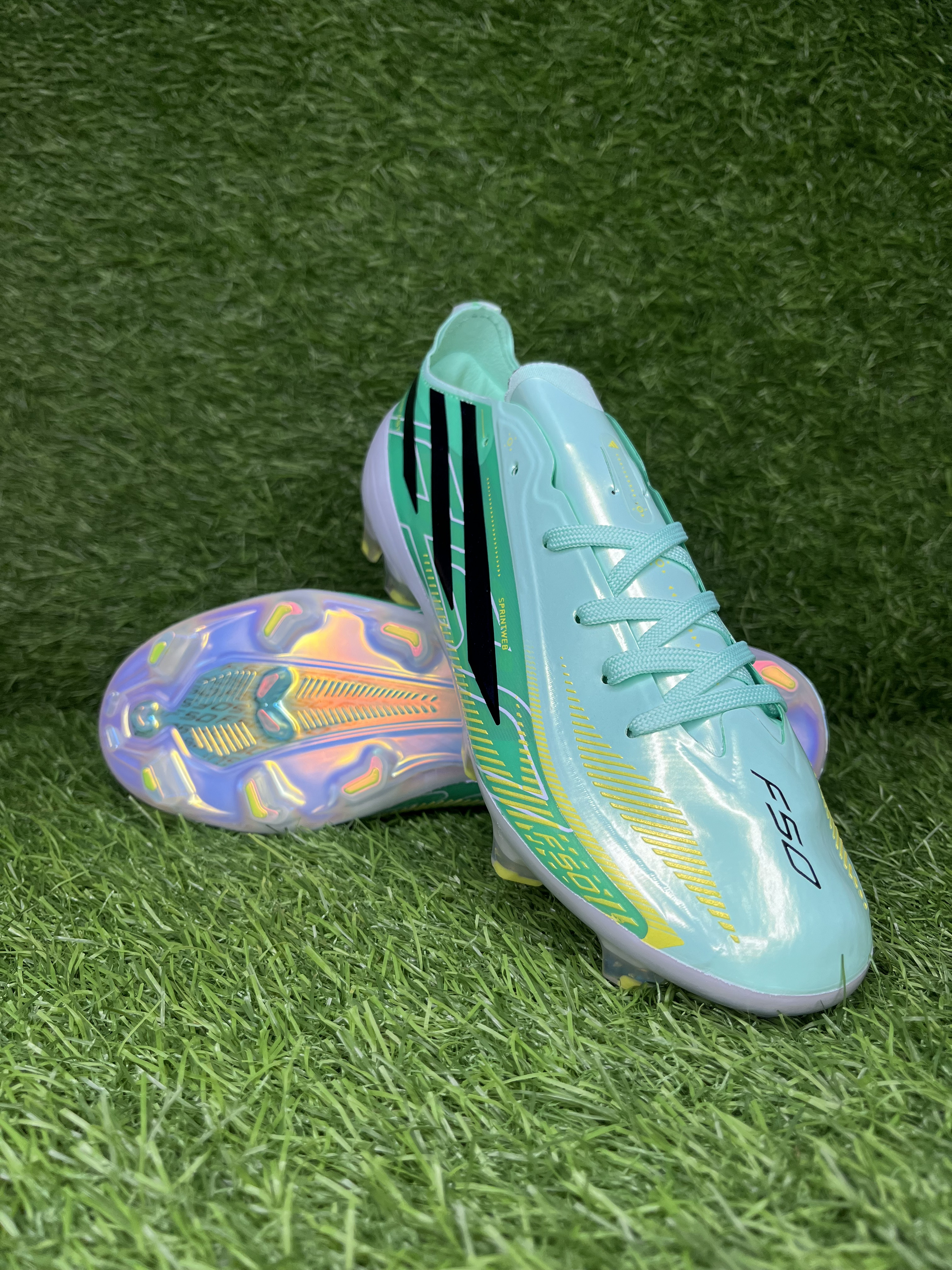 F50 Hyperfast Green Laced