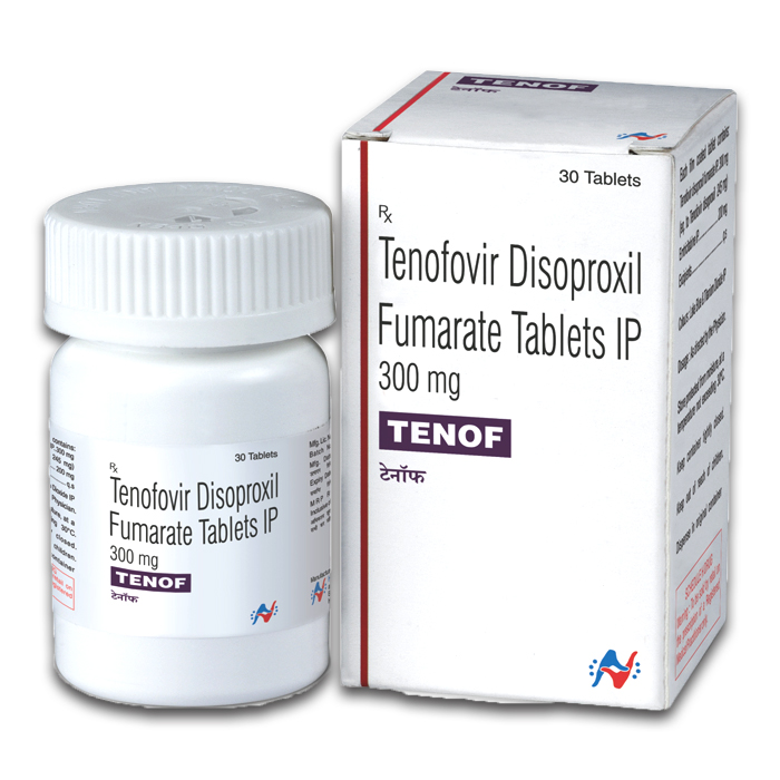 Tenof: Tenofovir Disoproxil Fumarate Tablets IP 300 mg
