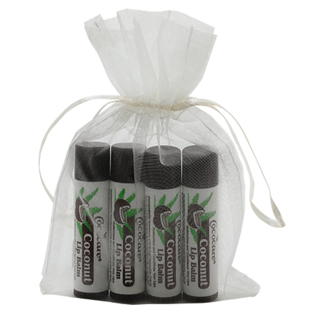 Cococare Coconut Lip Balm (Pack of 4)