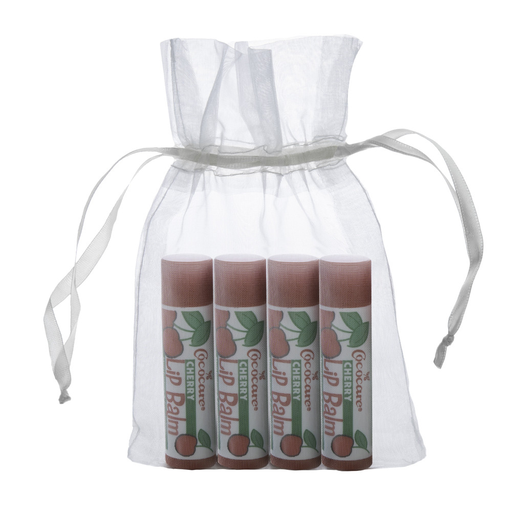 Cococare Cherry Lip Balm (Pack of 4)