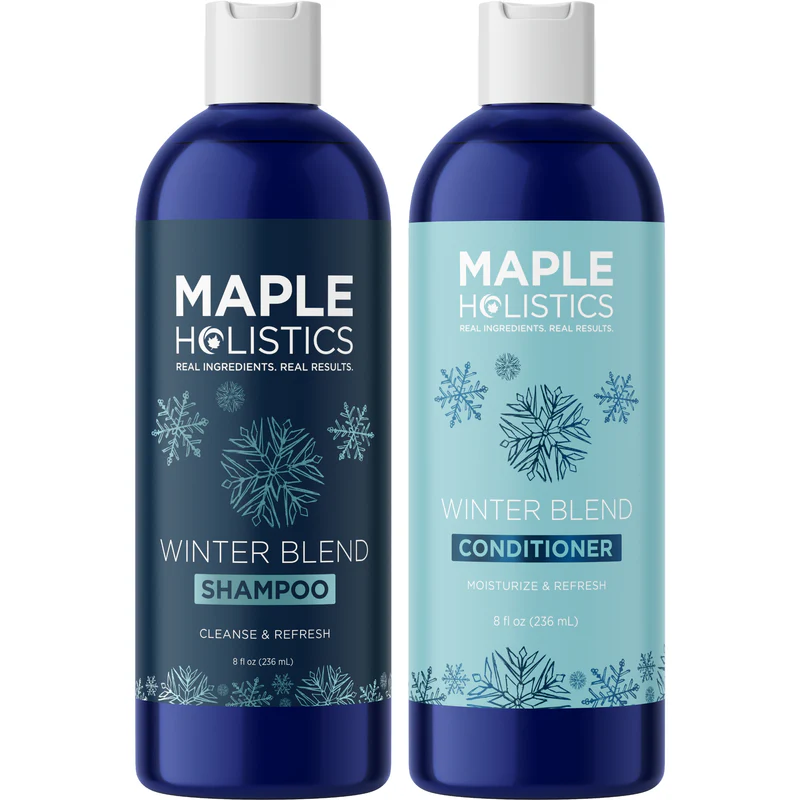 Maple Holistics Shampoo and Conditioner Set - Winter Blend | 236 ml (Pack of 2)